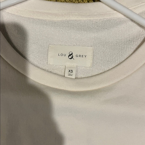 Loft Lou and Gray cap sleeve Dress Sz xs cream color. NWT - Picture 2 of 6